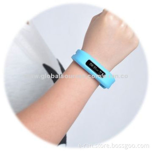 ER-W09 Bluetooth Wristband Pedometer with CPU TI, Supports iOS, Android, Microsoft's Windows Systems